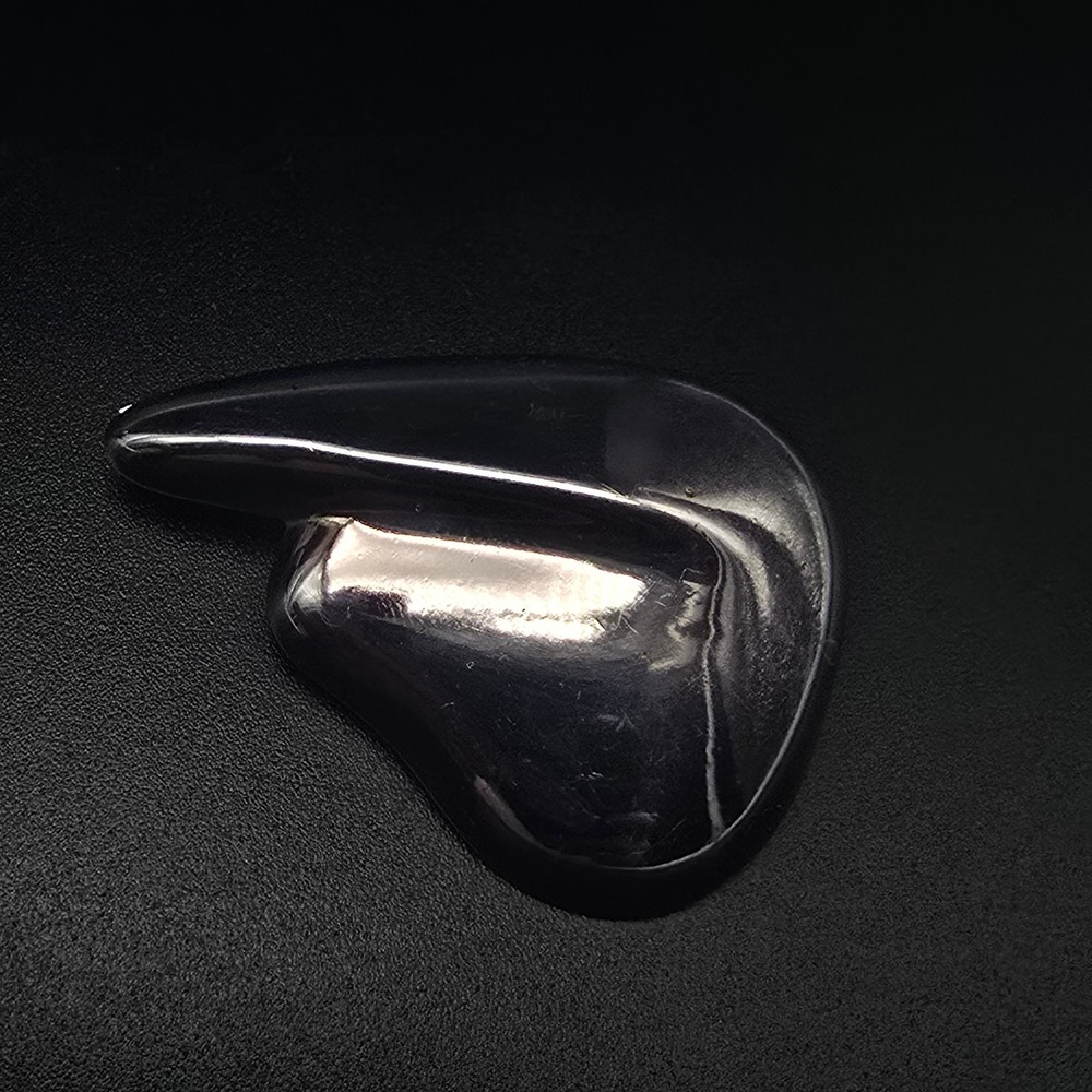 Avon Silver Tone Free Form Brooch Modernist Vintage Jewelry